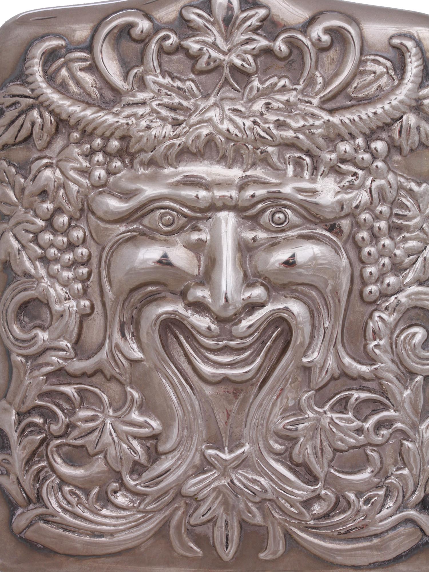 Lot 365 | VINTAGE GODINGER SILVER PLATED BACCHUS FLASK